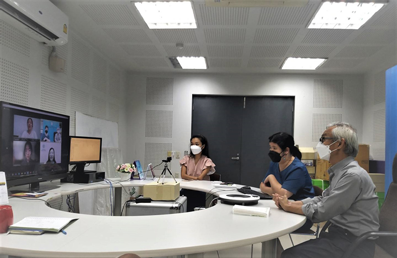 2. Ms. Yunqi Guo (Kitty) was welcomed to attend the online APCD internship program by the Community Development Department of the APCD.