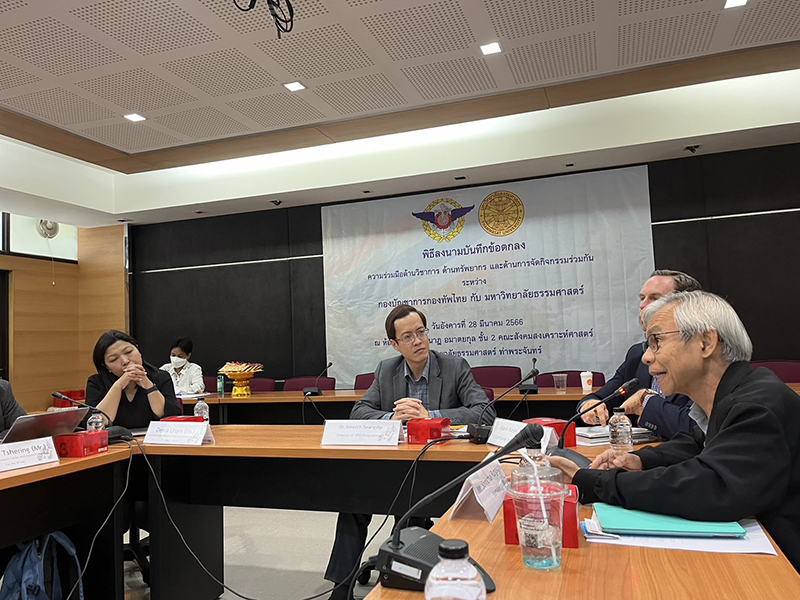 APCD and Jigme Singye Wangchuck School of Law (JSW Law) from Bhutan exchanged with Thammasat University on Disability Law in Thailand on 10 April 2023, Bangkok, Thailand