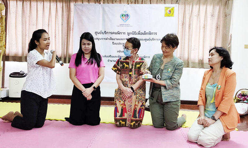 On 12th Mar., APDC visited Foundation for Children with Disability (FCD).