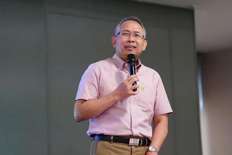 Mr. Kantapong Rangsesawang, Director General, Department of Empowerment of Persons with Disabilities (DEP), gave a welcome speech.