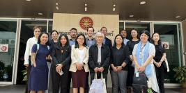 APCD and Jigme Singye Wangchuck School of Law (JSW Law) from Bhutan exchanged with  Thammasat University on Disability Law in Thailand on 10 April 2023, Bangkok, Thailand