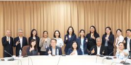 A group photo taken with attendees and organizers in the Key Stakeholders’ meeting
