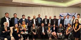 Group photo of key stakeholders including UN ESCAP, the Office of Civil Defense (OCD), National Council on Disability Affairs (NCDA), Partnership of Philippine, Support Service Agencies (PHILSSA), APCD, etc.at the launching event, 4 June 2024.