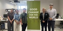 A group photo of Good Neighbors Foundation (Thailand) and APCD Representatives.