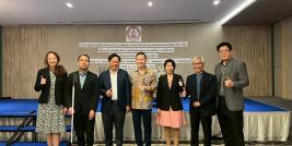 A group photo of resource persons, organizer team 